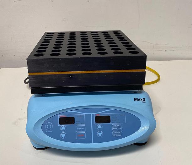 Used Thermo Scientific MaxQ2000 4314 Shaker w/ Heated 63-Well Block 120V