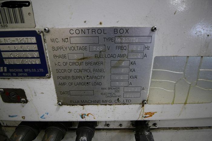 Used FUJI ANS-320TTS TWIN SPINDLE CNC LATHE