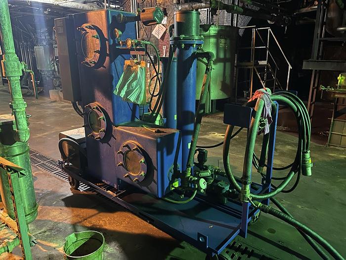 Used DES-CASE B10-24-3B-483 HYDRAULIC OIL FILTRATION SYSTEM