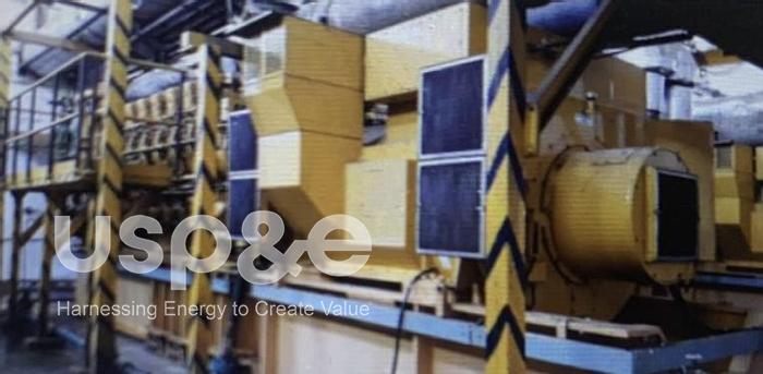 Used 3.4 MW Used Caterpillar CAT3616 Natural Gas Generator Sets