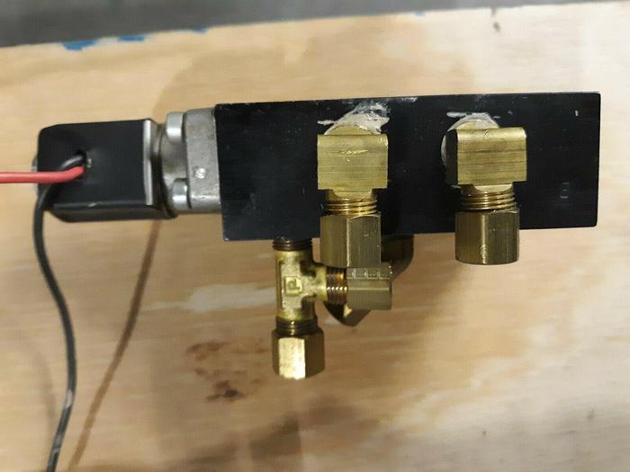 Used Branson Air Valve for Ultrasonic Welder with solenoid