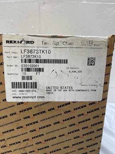 Rexnord LF3873TK10 10Ft