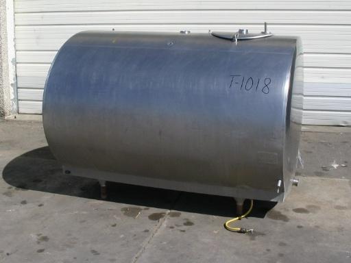 Usado 600 GALLON BULK TANK.  DARI-KOOL MODEL DKF SERIAL 25682