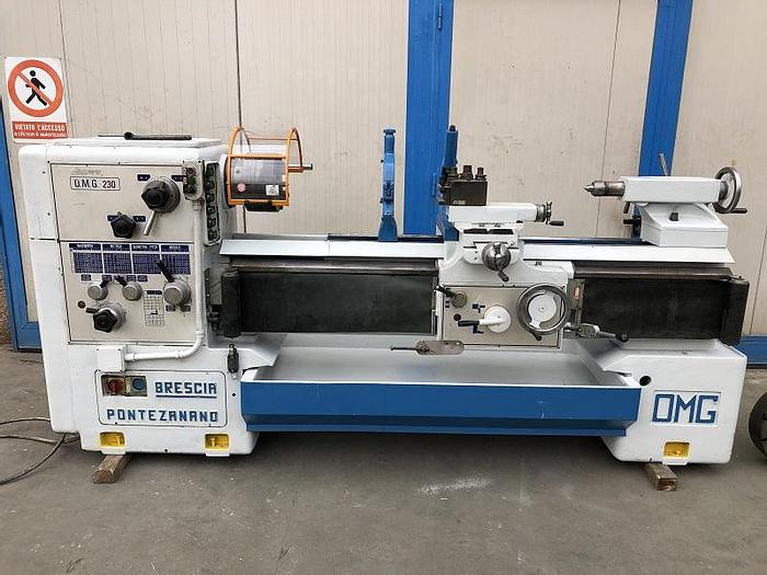 Usato TORNIO PARALLELO O.M.G. ZANOLETTI 230 mm x 1.500 mm