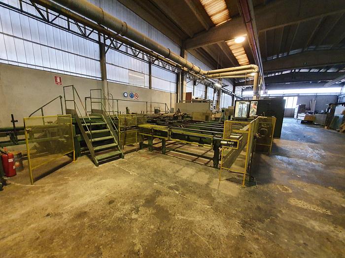 Used Weinig T&G production Linea produzione perline  Hydromat Super 30 B