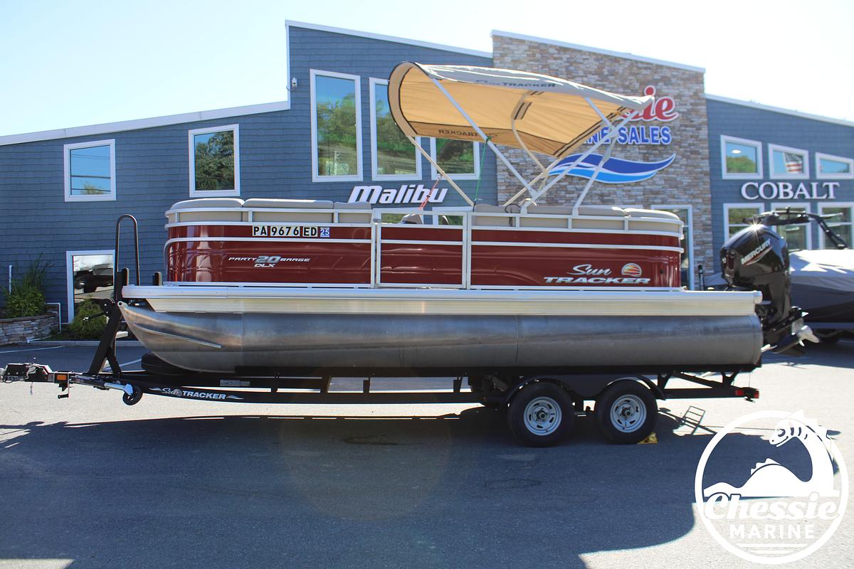 Used 2024 Tracker Party Barge 20 DLX
