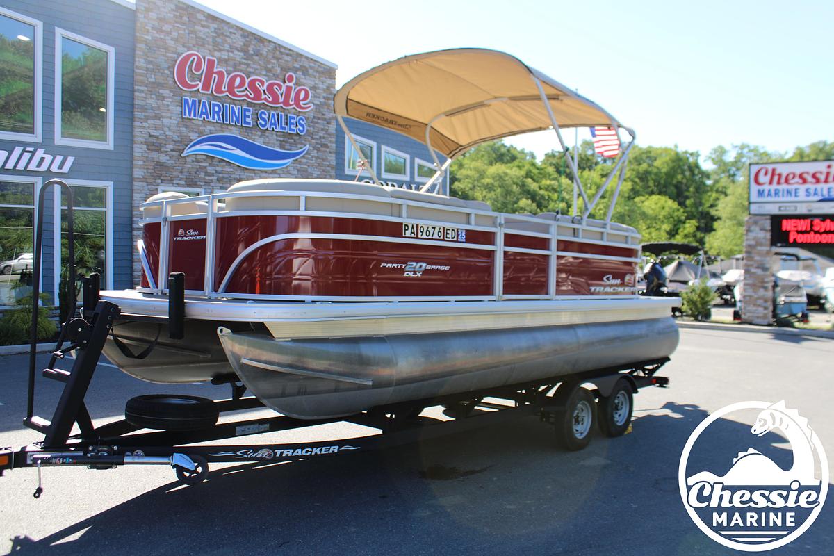 Used 2024 Tracker Party Barge 20 DLX