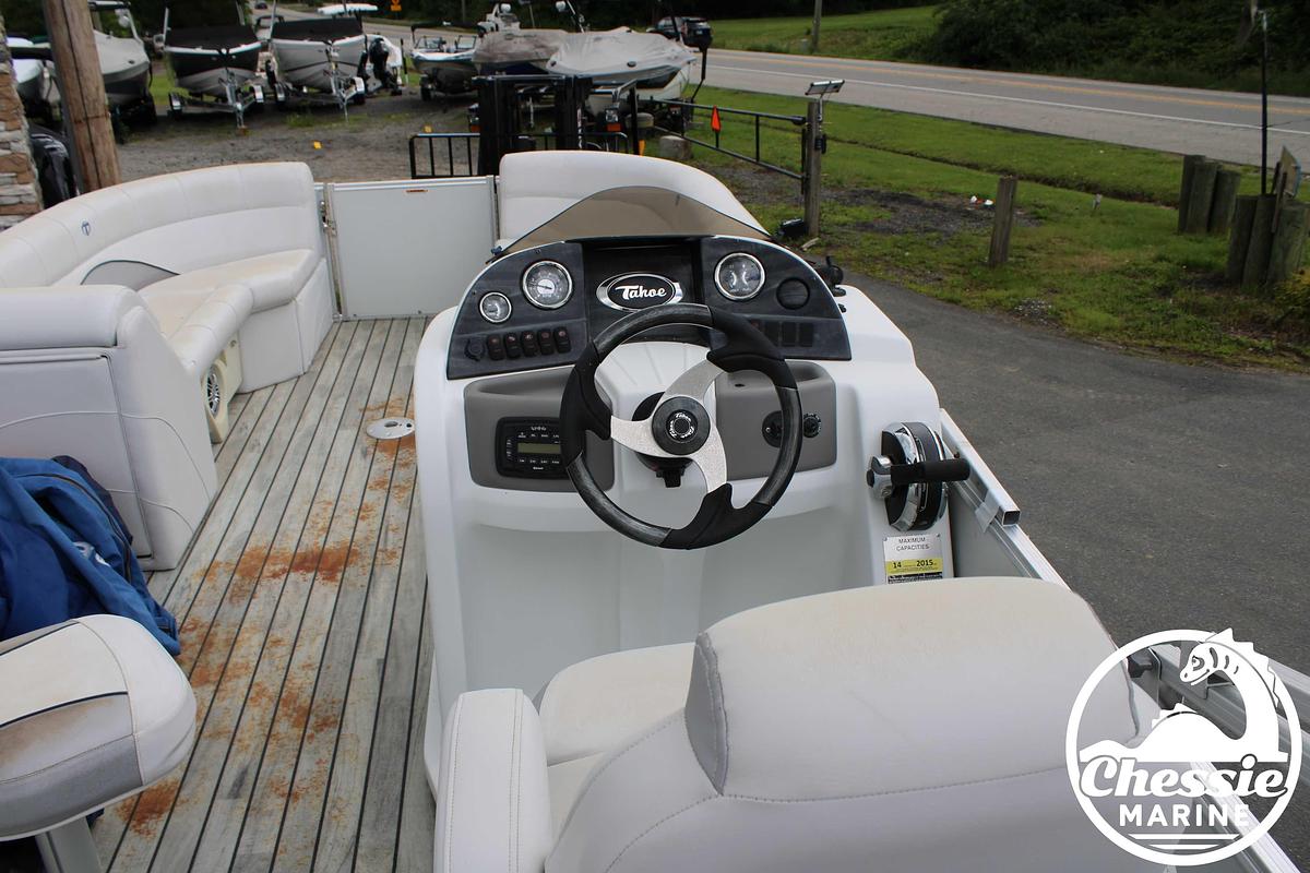 Used 2015 Tahoe Cascade Entertainer Pontoon 2585