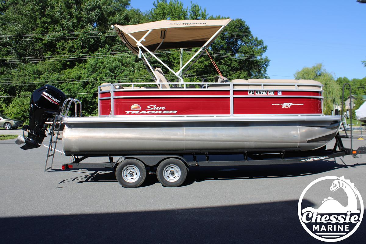 Used 2024 Tracker Party Barge 20 DLX