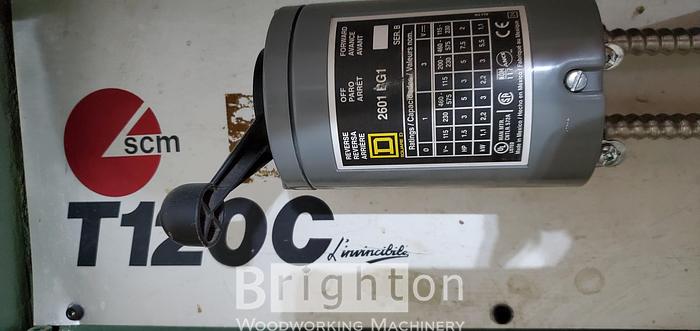 Used SCM T120C, Used Shaper