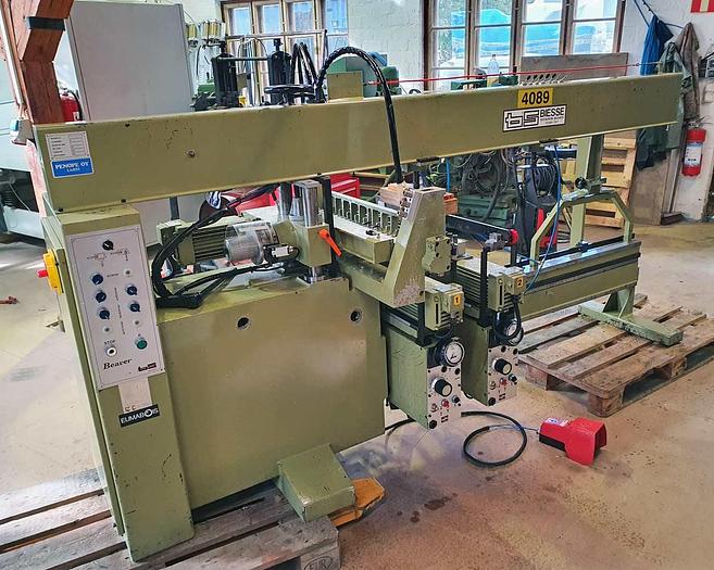 Used 1982 Biesse BIESSE - multispindle boring machine   model BEAVER