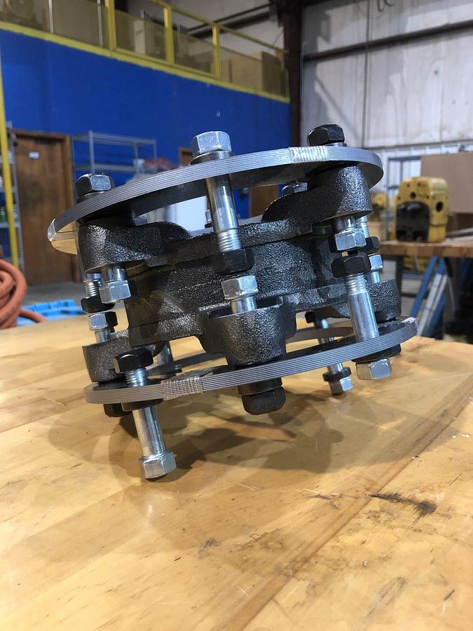 Used 10028074 Coupling Assy. spider, shims, & bolts