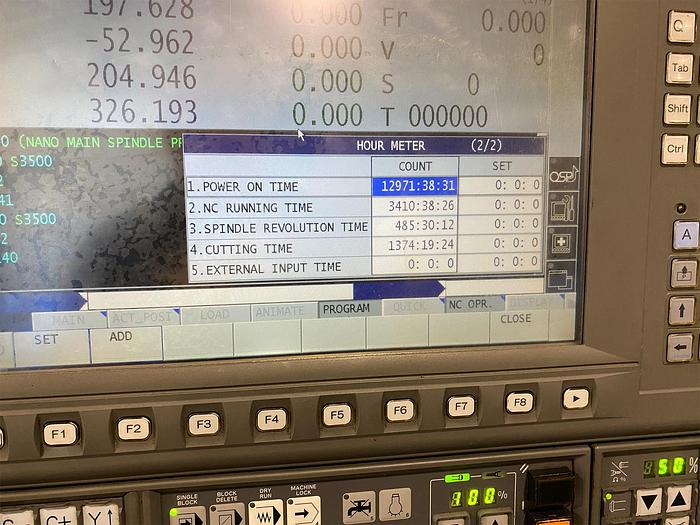 Used 2008 Okuma Multus B200W Multi Axis CNC Turning Lathe