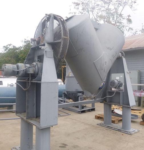 Used Mixer, V-Type, 50 CF, S/st, 7.5 Hp, Bar #S744257