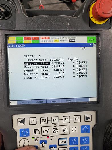 Used 2016 Fanuc LR Mate 200id Industrial Robot With R-30ib Controller