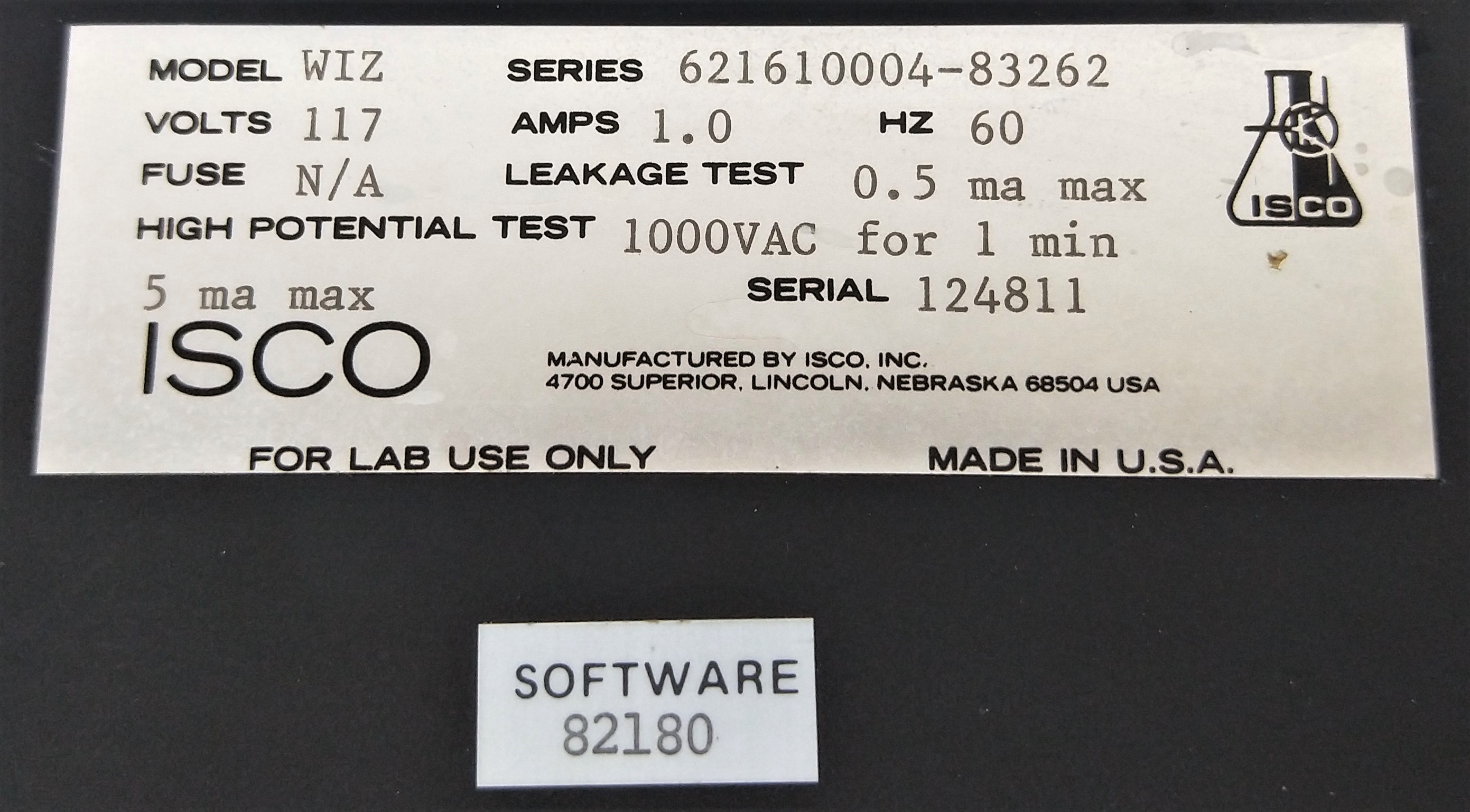 Used Teledyne Isco WIZ Peristaltic Pump - Dispenser