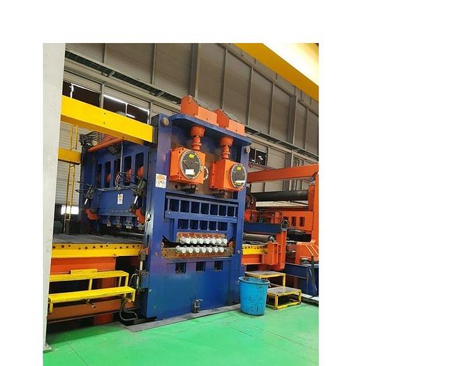 Used 2450 mm x 25 mm x 35 Ton Cut to Length Line (Used)