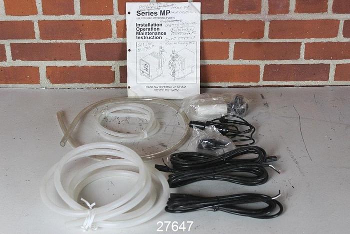 Used Pulsafeeder PULSATRON LMH7TA Pulsatron Metering Pump, 240 Gpd, 35 Psi Maximum Pressure, 115 Vac, Series Mp, Model #Lmh7Ta-Ptc3-Xxx. #27647