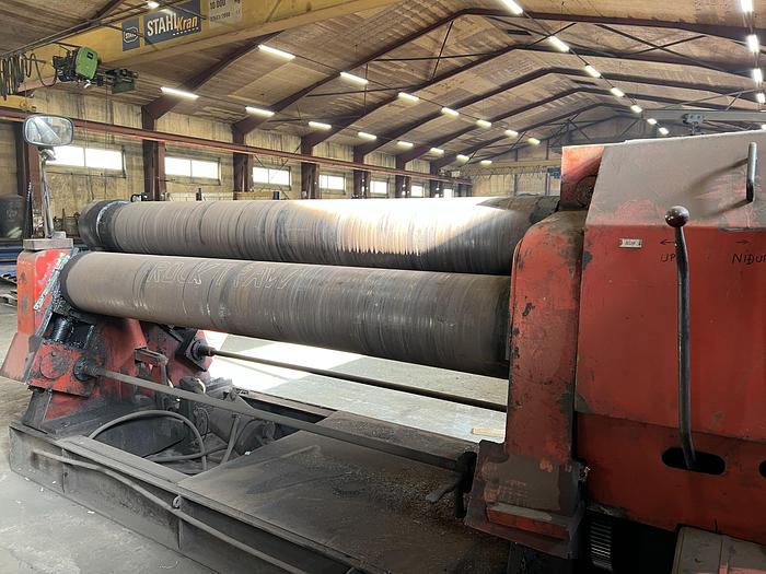 Used BRUGT PLADEVALSE FABR. HAEUSLER, MODEL RMA 2500x15