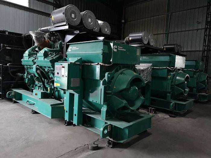 Used 1.76 MW 2011 Used Cummins QSK60G4 Diesel Generator