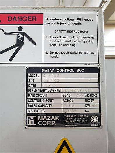 Used 2002 Mazak QT350/1220