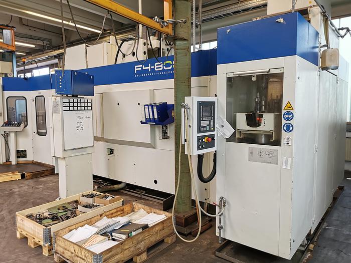 Gebraucht Horizontales Bearbeitungszentrum HELLER RUOFF F4 - 800 (BA2)
