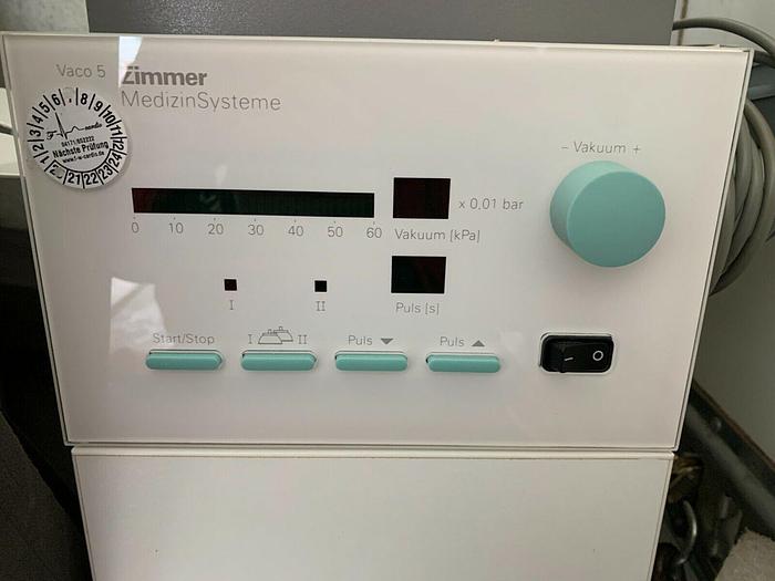 Used ZIMMER Galva 5 / Vaco 5 with sonic heads 0.8MHz and 3.0 MHz