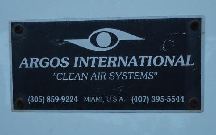 Used Dust Collector, Baghouse, Argos, C/st, 3 HP, #S740824