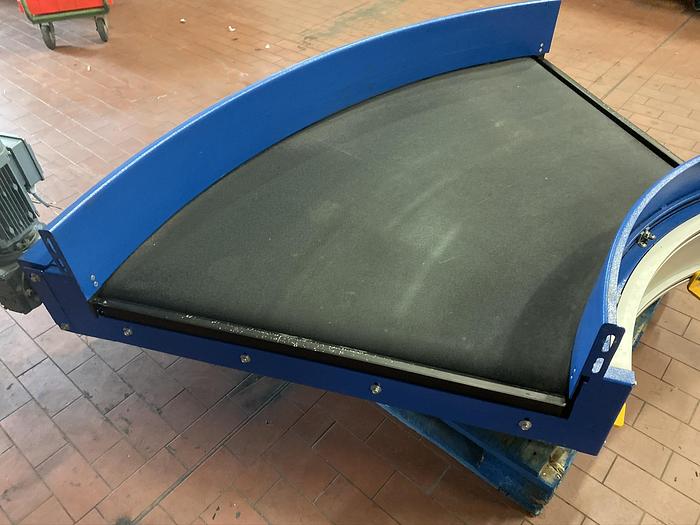 Gebraucht INTERROLL Gurtbandkurve 45 Grad Kurve