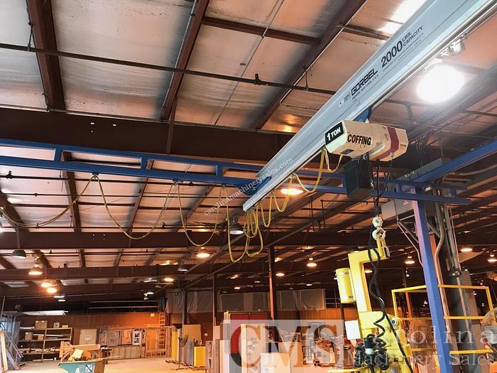 Used Gorbel 2000 Lbs Bridge Crane