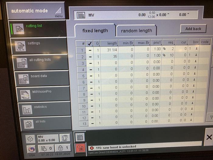 Used Dimter Opticut S90 Speed