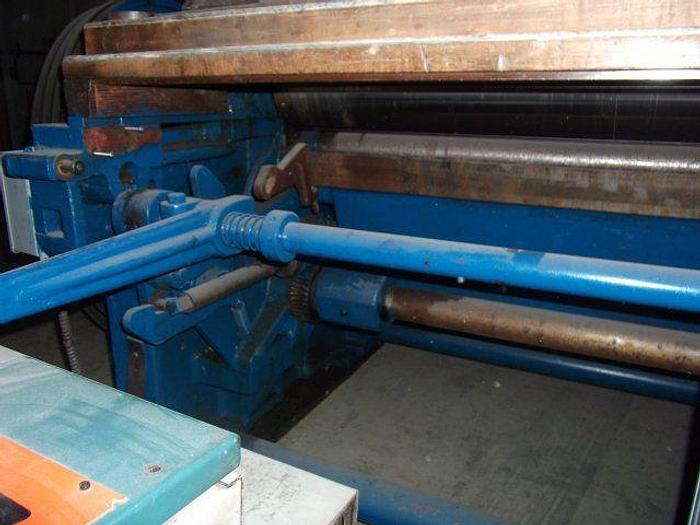 Used 55" USED CAMERON 10 TWO DRUM SLITTER REWINDER