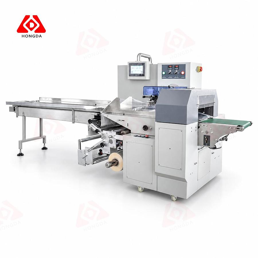 VT-280X Three-Servo Bottom Film Horizontal Packaging Machine