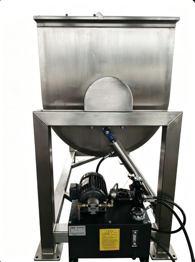 New 35 CU. FT. Paddle Blender w/ Hydraulic Tilt Discharge