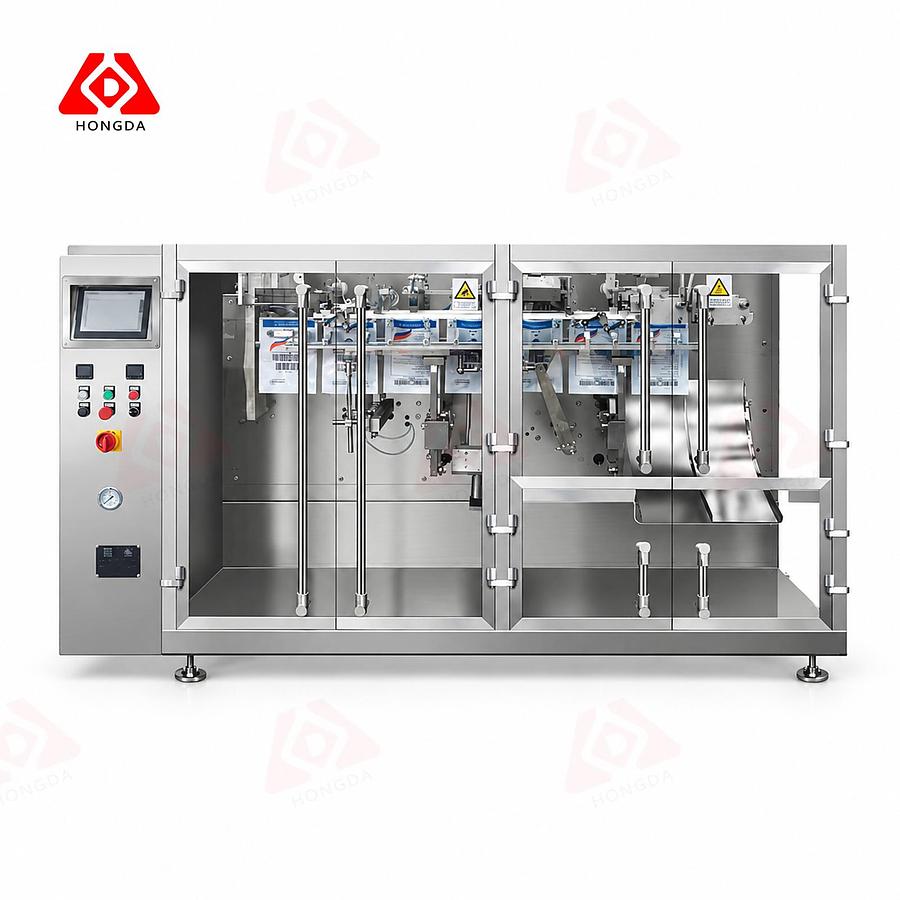 Horizontal Pre-made Pouch Packaging Machine 210 with Automatic Bag Clamp Adjustment