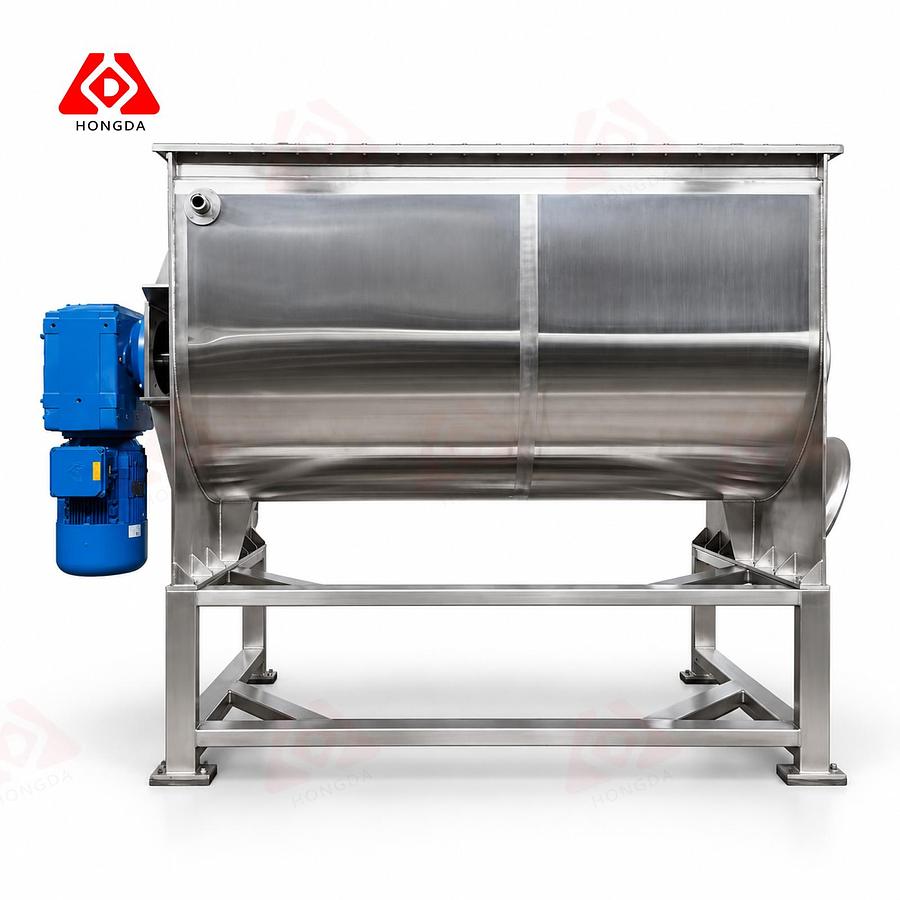 550 Gallon Horizontal Jacketed Holding Tank-Horizontal Jacketed Paddle Blender