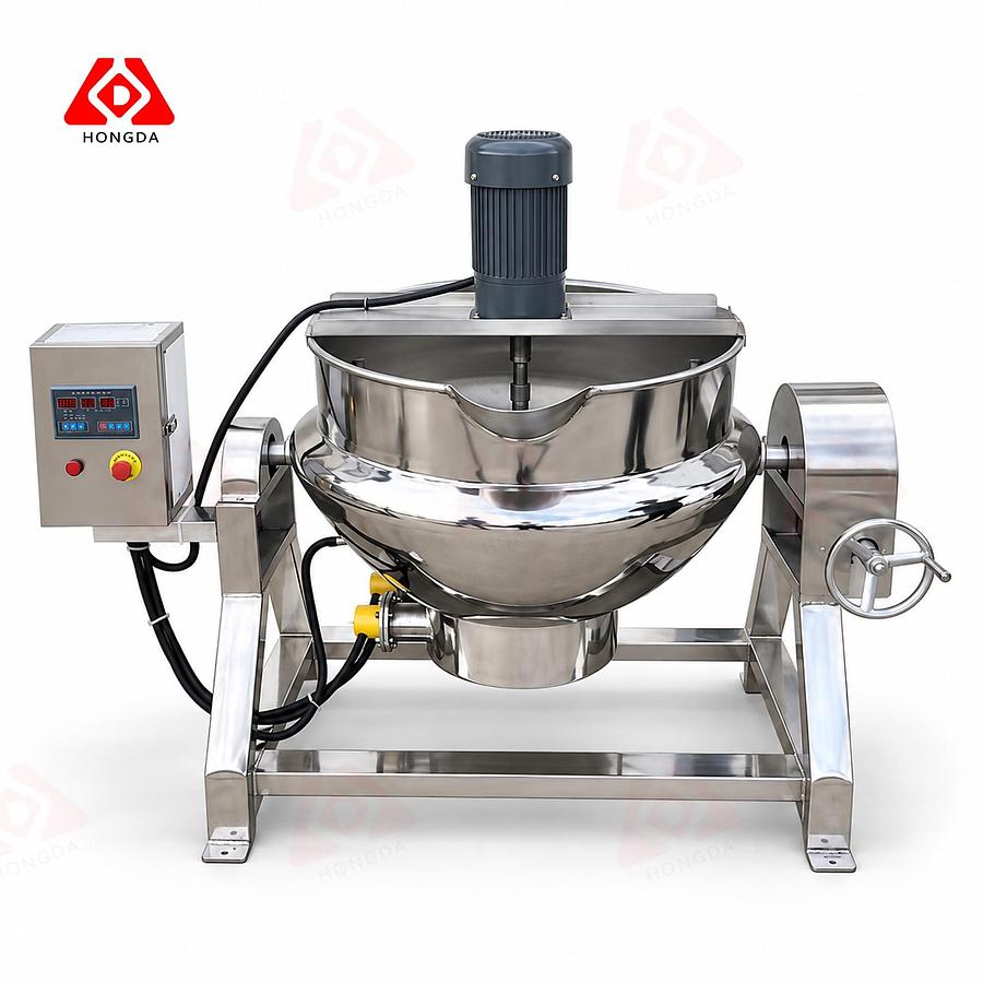 100 Gallon electric heating mixing kettle