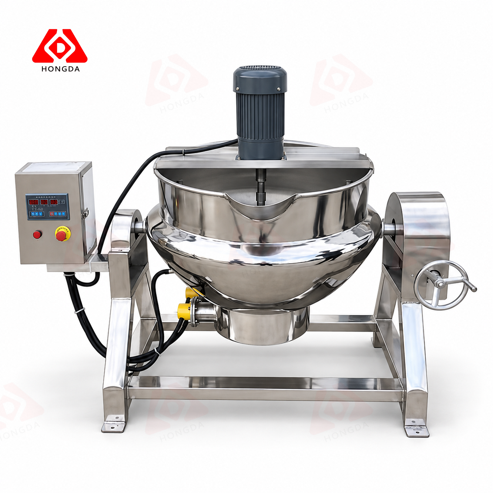 100 Gallon electric heating mixing kettle