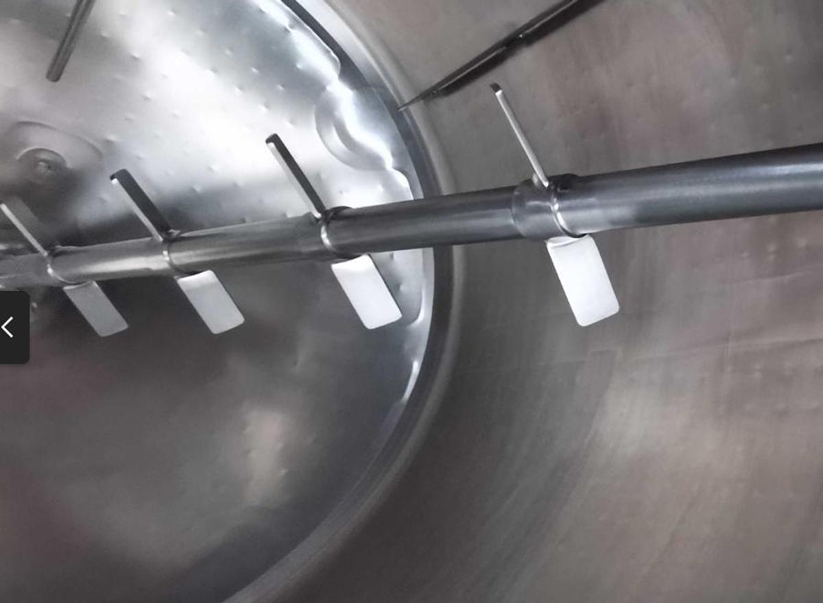 Steam Jacketed Single Mixing Tank | 100–3000 Gallon Working Capacity
