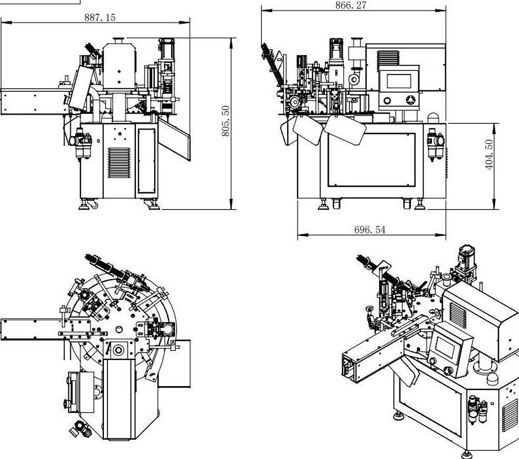 Tabletop Single-Head Spouted Pouch Filling and Capping Machine