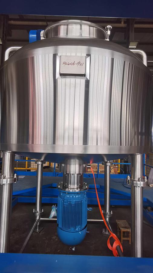 500 Gallon Jacketed High Shear Liquefier – ASME Rated, CRN register