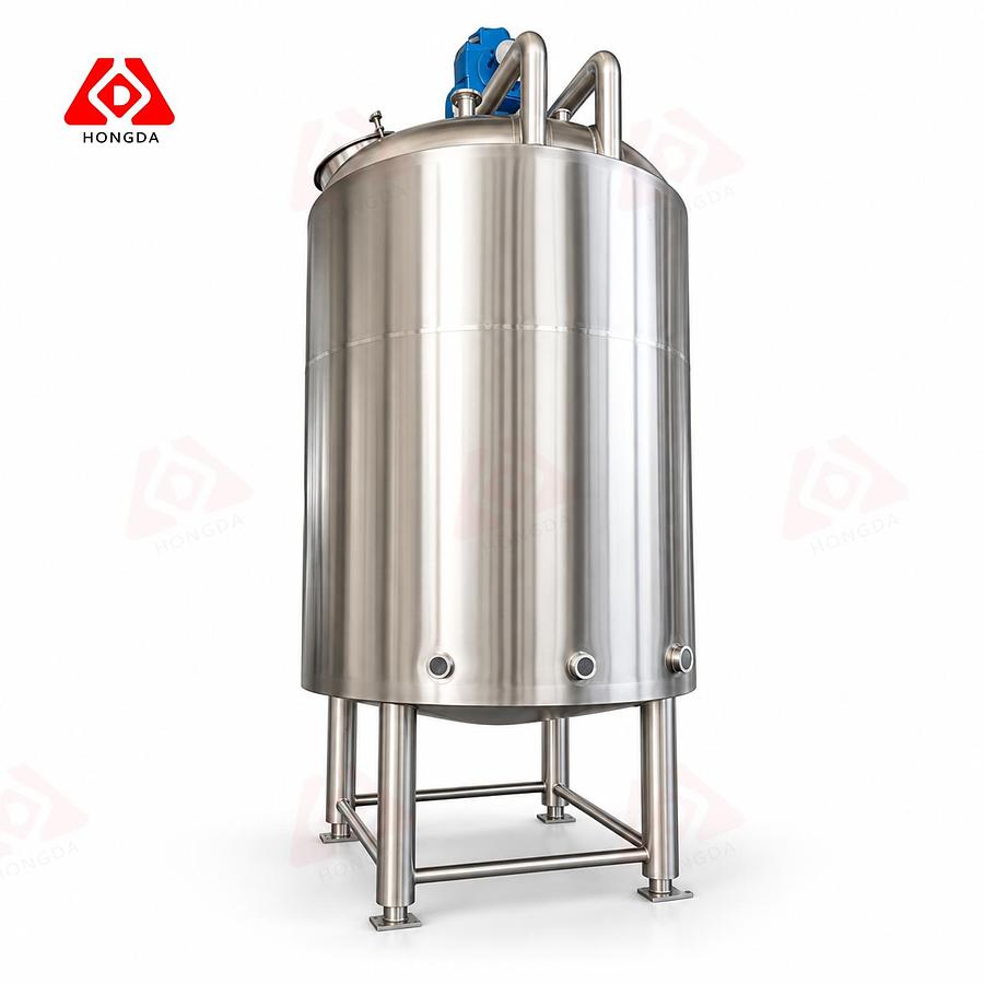 1200 gallon Steam Jacketed Single Mixing Tank