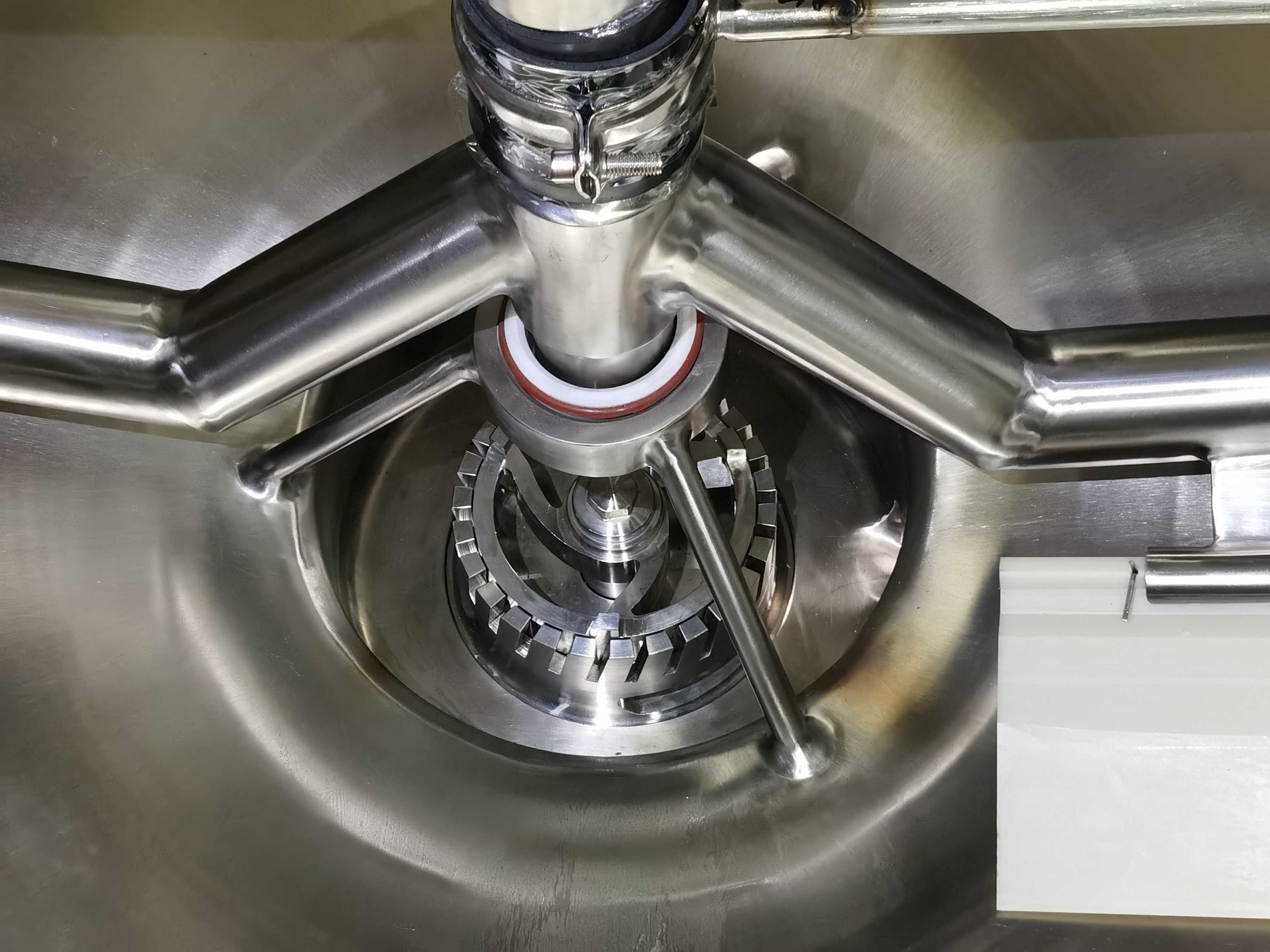 350 Gallon Jacketed High Shear smoohtie Liquefier –Scraper blade, high shear disperser & Emulsifying