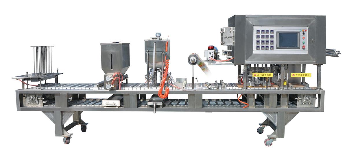 Sauce Cup Filling and Sealing Machine