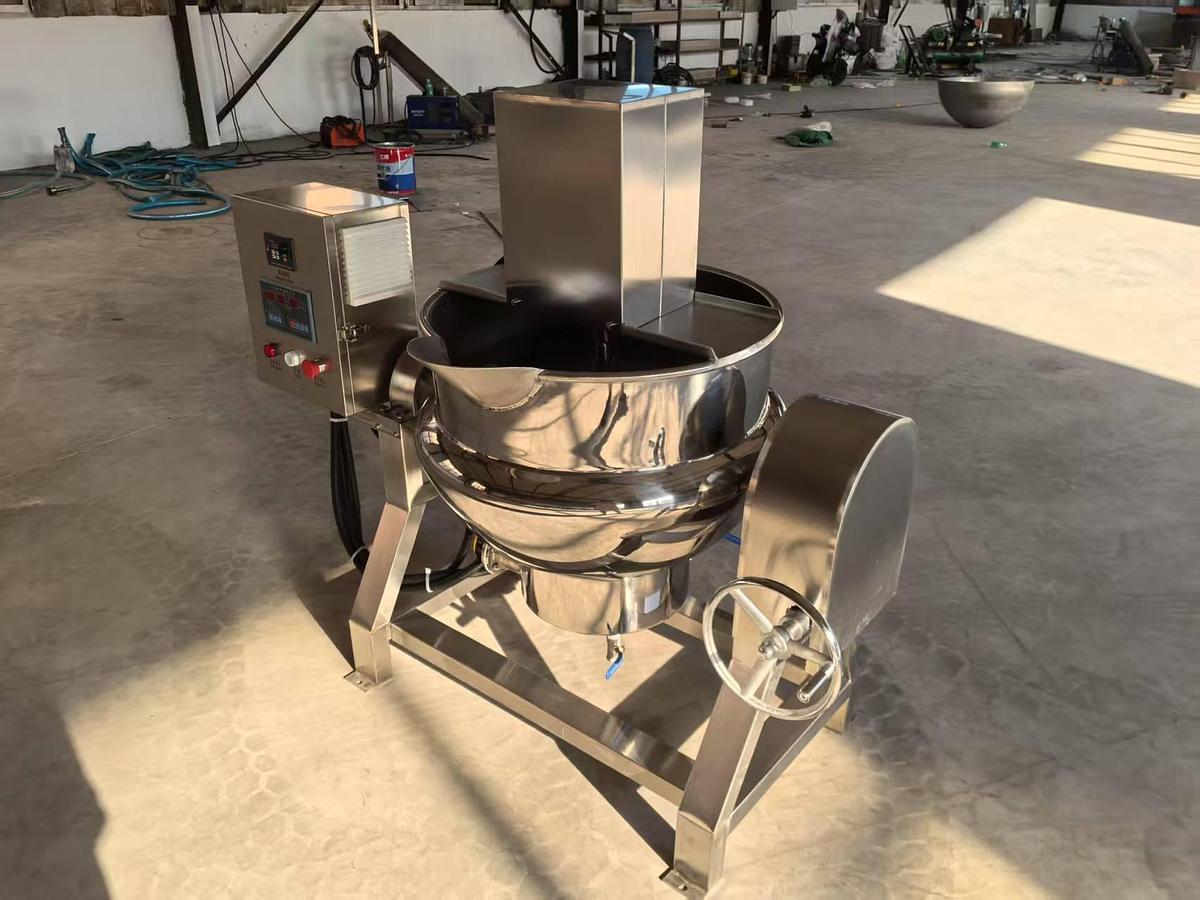50L Electric heating mixing kettle 