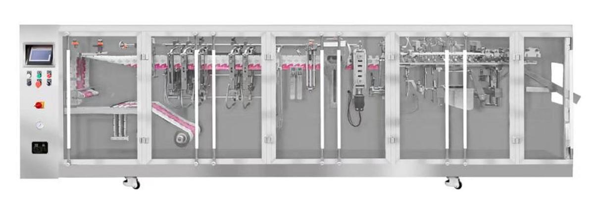 Automatic Dual-Head Horizontal Form-Fill-Seal Packaging Machine 