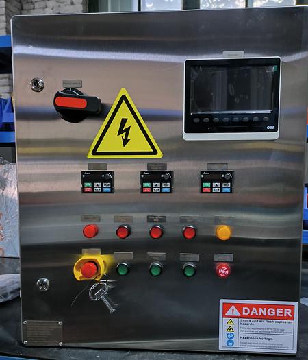 200 gallon triple agitation mixing kettle