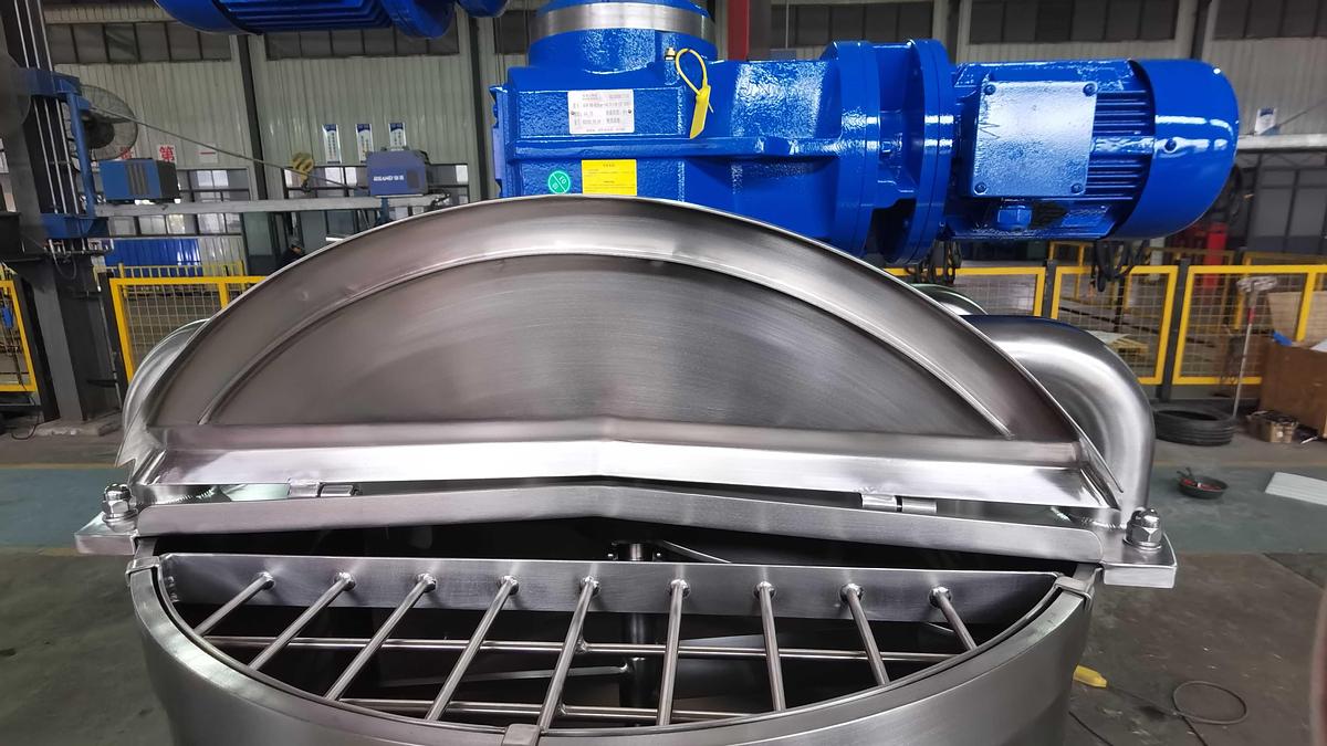 New 100 USG Steam Jacketed Dual Mixing Kettle in stock in Ontario, CA, USA