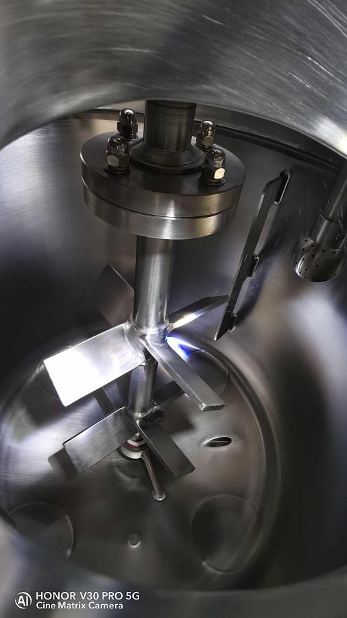 100 Gal & 50 Gal Stainless Steel Single Shell Tank - Industrial Mixing Tank with Agitator