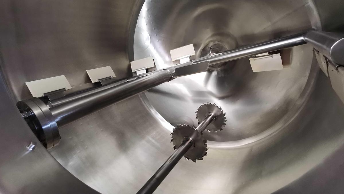 New customized 1000 gallon steam jacketed double mixing tank